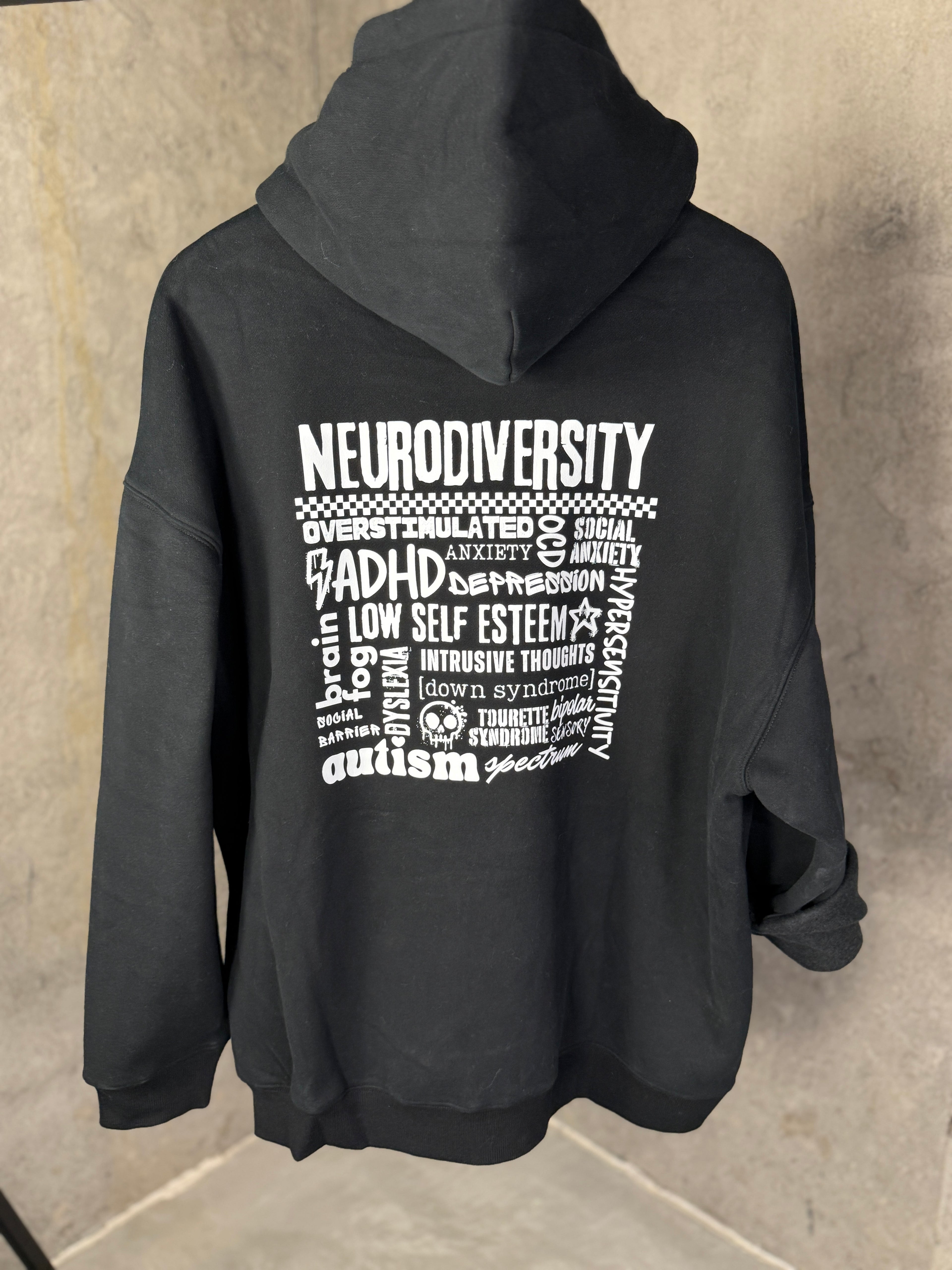 Neurodiversity Awareness Oversize Hoodie