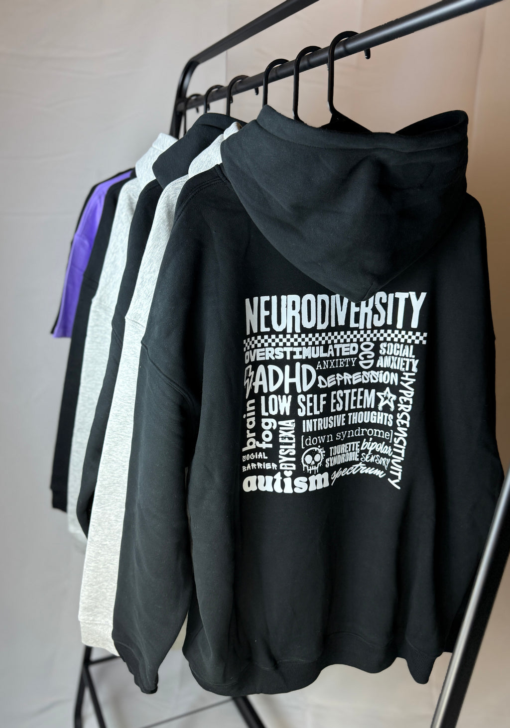 Neurodiversity Awareness Oversize Hoodie