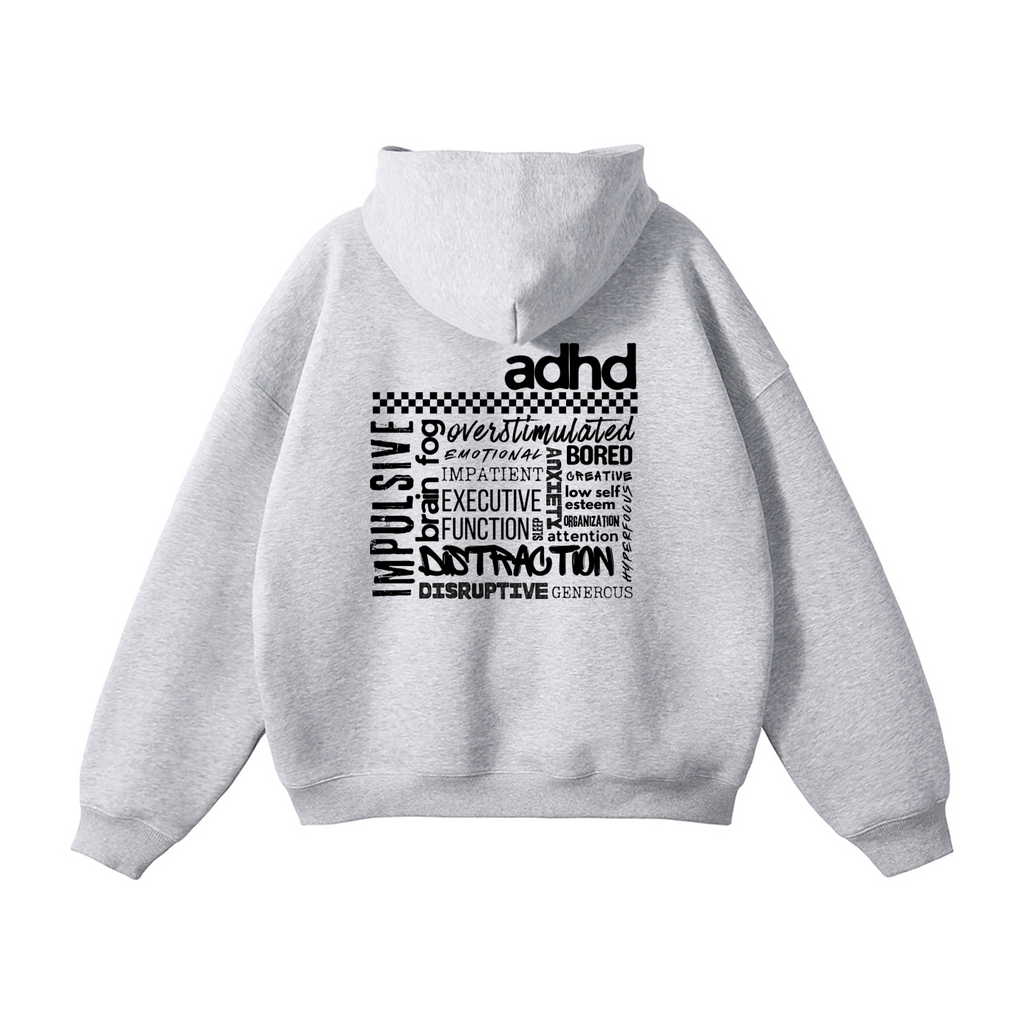 ADHD Awareness Oversize Hoodie