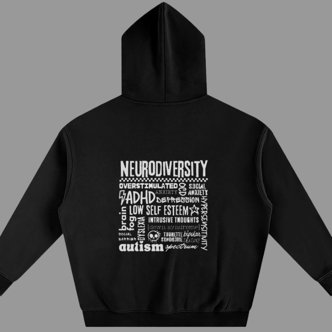 Neurodiversity Awareness Oversize Hoodie