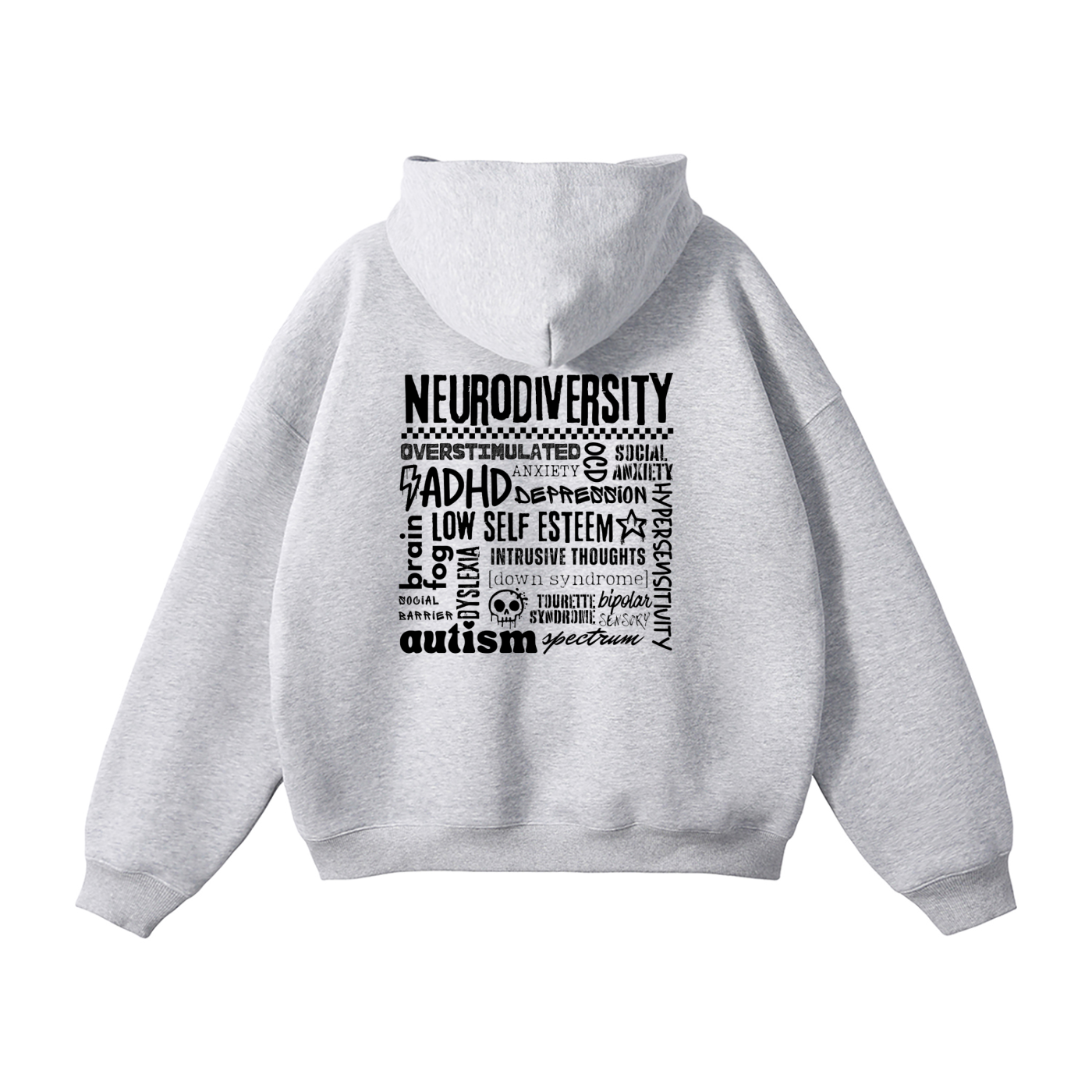 Neurodiversity Awareness Oversize Hoodie